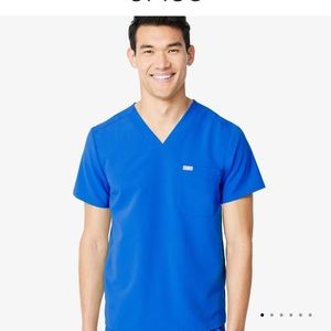 Men’s medium FIGS set royal blue